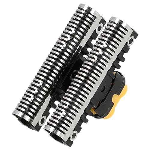 vhbw Klingenblock kompatibel mit Braun Contour 5873, 5874, 5875, 5877, 5895 Rasierer Schwarz Silber von vhbw