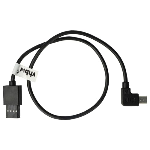 vhbw Kontrollkabel kompatibel mit DJI Ronin RS 3, RS 2, RS 3 Mini, RSC 2, RS 3 Pro, SC, S Gimbal zu Sony Canon Nikon Panasonic Kamera - 24 cm von vhbw