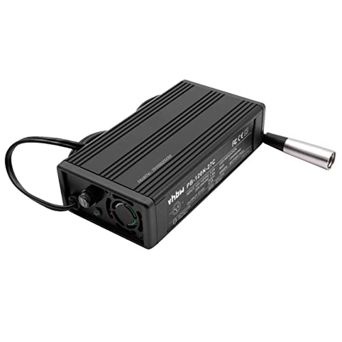 vhbw Ladegerät kompatibel mit Techline D1, DZ3, L35, X2, B4 Akku-Rasenmäher Roboter Li-Ion-Akkus (24V) von vhbw