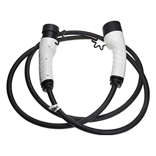 vhbw Ladekabel Typ 2 zu Typ 2 kompatibel mit Jeep Renegade, Grand Cherokee 4xe PHEV Elektroauto, 3-phasig, 16 A, 11 kW, 3 m vhbw Ladekabel Typ 2 zu Typ 2 kompatibel mit Jeep Renegade, Grand Cherokee 4xe PHEV Elektroauto, 3-phasig, 16 A, 11 kW, 3 m von vhbw