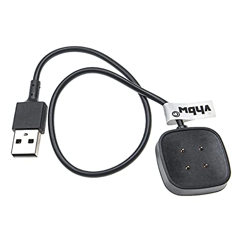 vhbw Ladekabel kompatibel mit Fitbit Sense, Versa 3 Smartwatch, Fitnesstracker - Ladestation, Ersatzkabel, Schwarz, magnetisch - 30cm vhbw Ladekabel kompatibel mit Fitbit Sense, Versa 3 Smartwatch, Fitnesstracker - Ladestation, Ersatzkabel, Schwarz, magnetisch - 30cm von vhbw