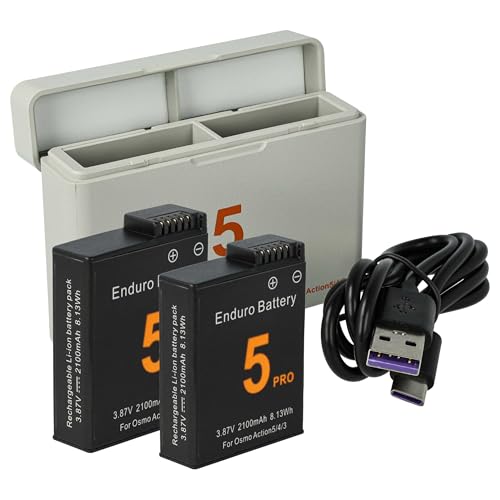 vhbw Ladezubehör-Set Ersatz für DJI BCX204-1950-3.87, CP.OS.00000370.01 für Kamera - 2X Akku, 1x Ladeschale mit USB-Kabel vhbw Ladezubehör-Set Ersatz für DJI BCX204-1950-3.87, CP.OS.00000370.01 für Kamera - 2X Akku, 1x Ladeschale mit USB-Kabel von vhbw