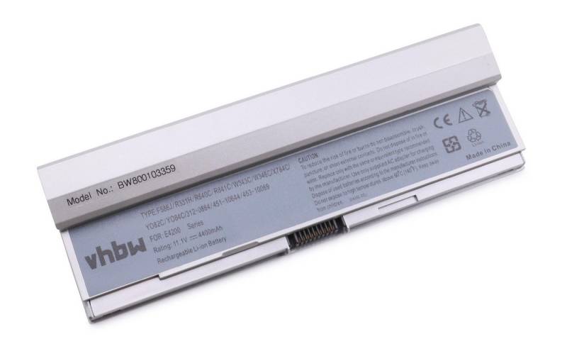 vhbw Laptop-Akku passend für Dell Latitude E4200, E4200N Notebook / Netbook (4400mAh, 11,1V, Li-Ion) 4400 mAh von vhbw