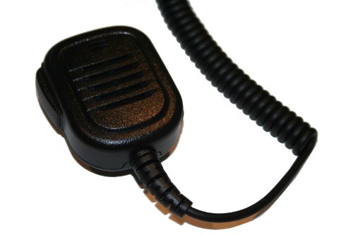 vhbw Lautsprecher-Mikrofon kompatibel mit Motorola GP1280, GP140, GP320, GP328, GP329, GP338, GP339, GP340, GP360, GP380, GP640 Funkgerät von vhbw