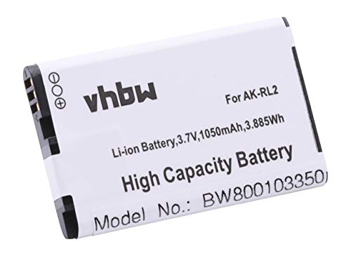 vhbw Li-Ion Akku 1050mAh (3.7V) kompatibel mit Seniorentelefon, Handy Emporia Essence Plus V4 Ersatz für AK-RL2. von vhbw