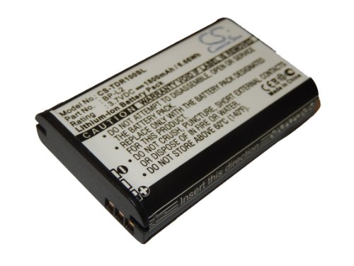 vhbw Li-Ion Akku 1800mAh (3.7V) kompatibel mit Diktiergerät portabler Recorder Tascam DR-1, DR-100, DR-100MKII, GT-R1, Teac DR-1, DR-100, DR-100MKII Ersatz für BP-L2. von vhbw