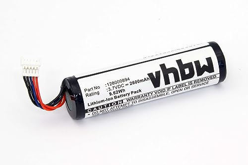 vhbw Li-Ion Akku 2600mAh (3.7V) kompatibel mit Barcode Scanner Datalogic Gryphon GBT4130 Ersatz für 128000894, RBP-GM40. von vhbw