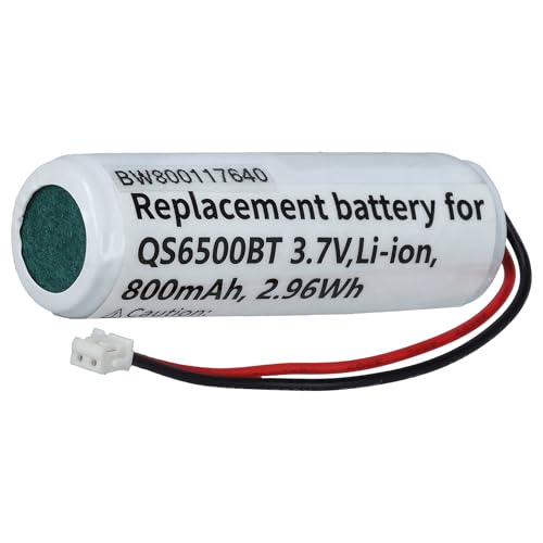 vhbw 1x Akku Ersatz für Datalogic EP0906, 10-4765, 5-3112 für Barcodescanner POS (800 mAh, 3,7 V, Li-Ion) von vhbw