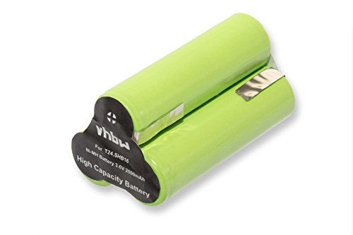 vhbw Akku kompatibel mit BaByliss T24, T24B, T24C Rasierer (2000 mAh, 3,6 V, NiMH) von vhbw