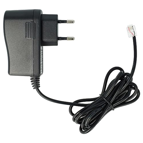 vhbw Netzteil kompatibel mit Agfeo ST22, ST22 IP, ST31, ST40, ST40 IP, ST42, ST42 IP Festnetz-Telefon, Haustelefon - 170 cm von vhbw