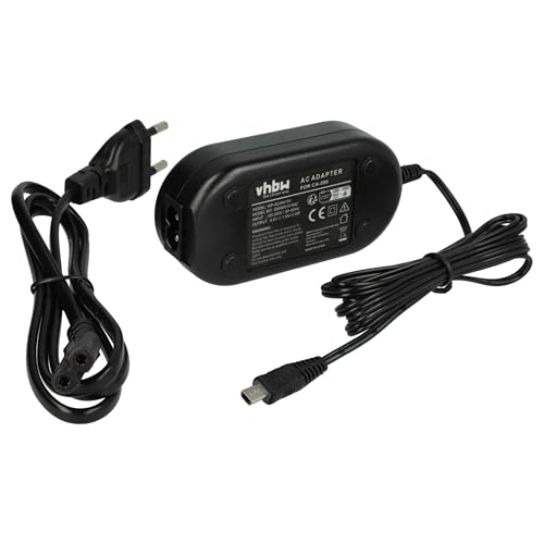 vhbw Netzteil kompatibel mit Canon ZR-830, ZR-850, ZR-900, ZR-930, ZR-950, ZR830, ZR850, ZR900, ZR930, ZR950, ZR960 Kamera, Digitalkamera, DSLR, 2m vhbw Netzteil kompatibel mit Canon ZR-830, ZR-850, ZR-900, ZR-930, ZR-950, ZR830, ZR850, ZR900, ZR930, ZR950, ZR960 Kamera, Digitalkamera, DSLR, 2m von vhbw