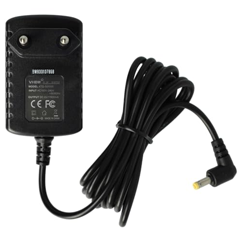 vhbw Netzteil kompatibel mit Omron (Fast alle Blutdruckmessgeräte) Blutdruckmessgerät - 111cm von vhbw
