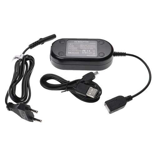 vhbw Netzteil kompatibel mit Ricoh WG-4, WG-4 GPS, WG-20 Kamera, Digitalkamera, DSLR von vhbw