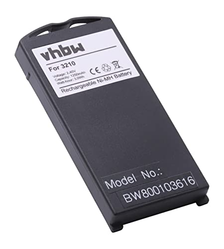 vhbw NiMH Akku 1200mAh (2.4V) kompatibel mit Telefon, Handy, Smartphone Nokia 3210 Ersatz für BML-3. von vhbw