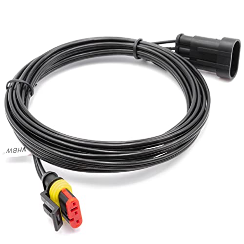 vhbw Niederspannungs-Kabel Transformator Kabel kompatibel mit Gardena Robotic smart SILENO City (ab Bj. 2018) Mähroboter, Rasenmäher, 3m von vhbw