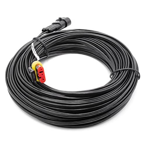 vhbw Niederspannungs-Kabel Transformator Kabel kompatibel mit Husqvarna Automower 440 (ab Bj. 2017) Mähroboter, Rasenmäher, 20m von vhbw