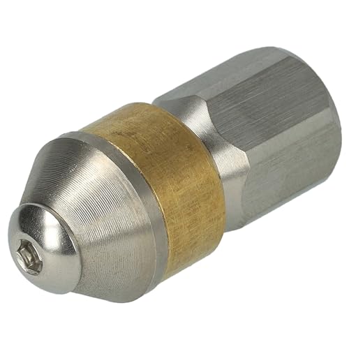vhbw Rohrreinigungsdüse Ersatz für Kränzle KNR055 für Hochdruckreiniger - 1/8 Zoll, Rotierend vhbw Rohrreinigungsdüse Ersatz für Kränzle KNR055 für Hochdruckreiniger - 1/8 Zoll, Rotierend von vhbw