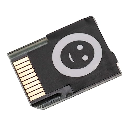 vhbw SD Kartenadapter kompatibel mit PlayStation Vita 1000, 2000 Spielekonsole - SD Speicherkarten Konverter, Schwarz von vhbw