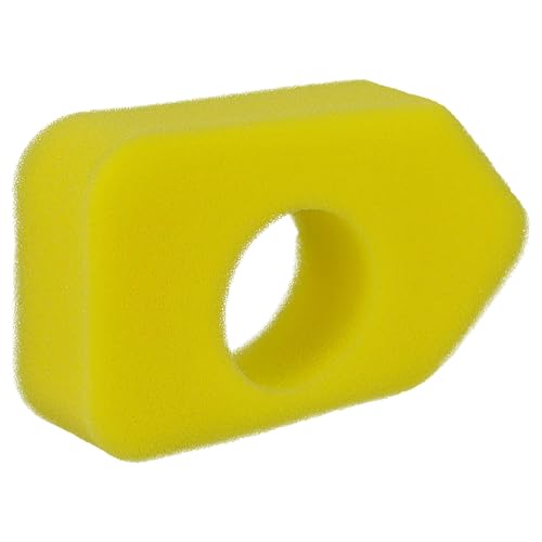 vhbw Schaum-Luftfilter Ersatzfilter Ersatz für Briggs & Stratton 698369 für Rasenmäher, 13 x 11 x 1,9 cm Gelb von vhbw