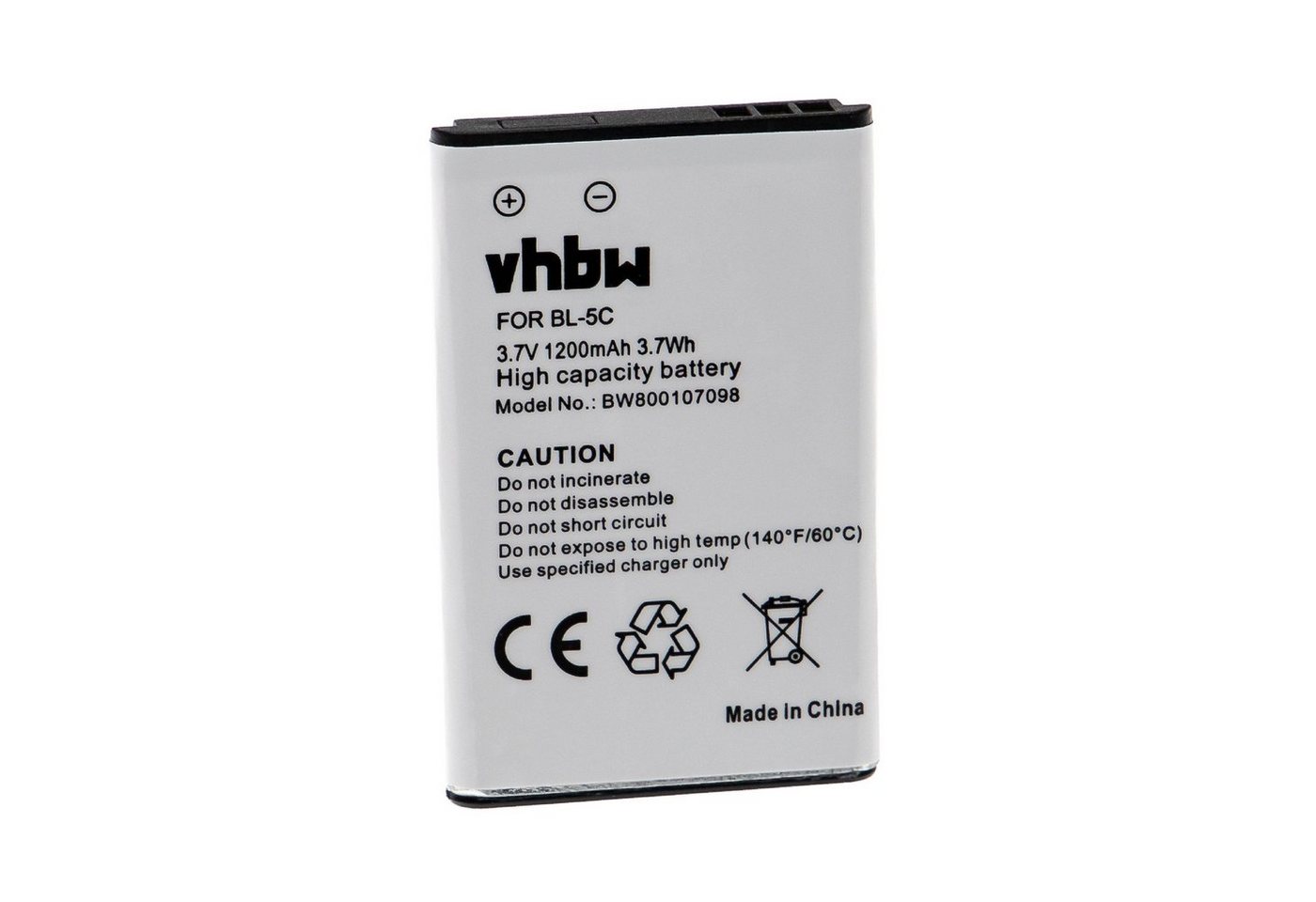 vhbw Smartphone-Akku passend für EnGenius Freesty GPS-Empfänger / Mobilfunk (1200mAh, 3,7V, Li-Ion) 1200 mAh von vhbw