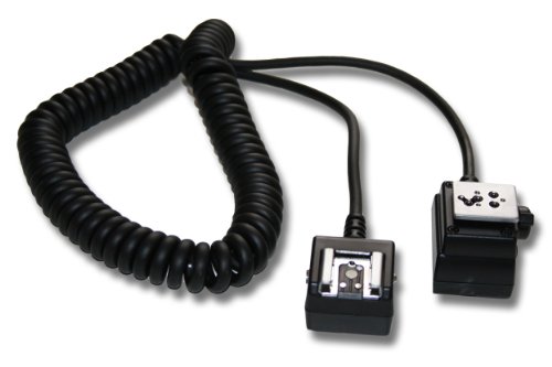 vhbw TTL Blitzkabel kompatibel mit Nikon Speedlight SU-800, SB-R200, SB-900, SB-910 Kamera, Blitzgerät - Synchronkabel, 150cm von vhbw