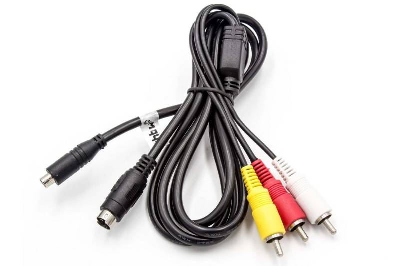 vhbw TV-Kabel, passend für Sony DCR-DVD405, DCR-DVD405E, DCR-DVD406, DCR-DVD406E Kamera von vhbw