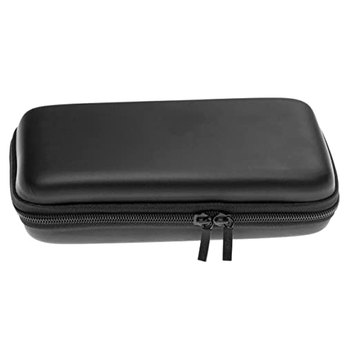 vhbw Tasche kompatibel mit Nintendo 3DS LL, XL Spielekonsole - Schutzhülle, Tragetasche, schwarz von vhbw