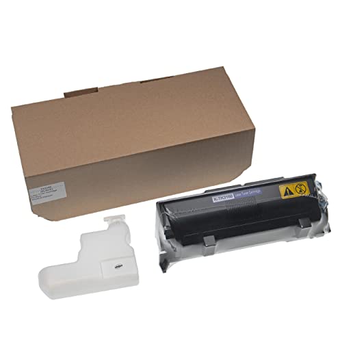 vhbw Toner kompatibel mit Kyocera ECOSYS P 3045 DN, 3050 DN, 3055 DN Drucker - Kompatible Tonerkartusche + Resttonerbehälter, Schwarz von vhbw