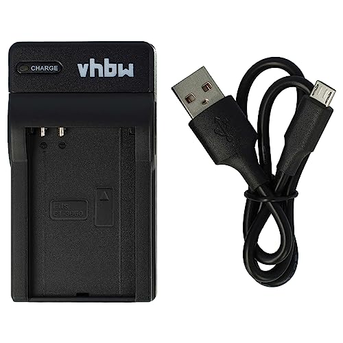 vhbw USB Akkuladegerät kompatibel mit Becker Mamba, Mamba.4 CE LMU EU Digitalkamera, Camcorder, Action Cam-Akku - Ladeschale von vhbw