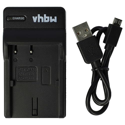 vhbw USB Akkuladegerät kompatibel mit Canon BP-508, BP-511, BP-511A, BP-512, BP-514 Digitalkamera, Camcorder, Action Cam-Akku - Ladeschale vhbw USB Akkuladegerät kompatibel mit Canon BP-508, BP-511, BP-511A, BP-512, BP-514 Digitalkamera, Camcorder, Action Cam-Akku - Ladeschale von vhbw