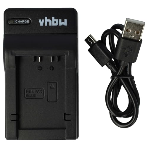 vhbw USB Ladegerät kompatibel mit Panasonic Lumix DC-FZ82 Kamera Camcorder/Akku - Ladeschale, Ladeanzeige, 8,4 V vhbw USB Ladegerät kompatibel mit Panasonic Lumix DC-FZ82 Kamera Camcorder/Akku - Ladeschale, Ladeanzeige, 8,4 V von vhbw