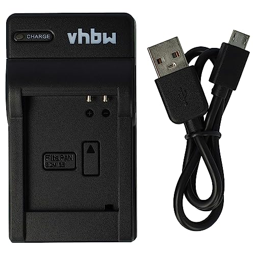 vhbw USB Ladegerät kompatibel mit Panasonic Lumix DMC-TZ56, DMC-TZ41, DMC-TZ61 Kamera Camcorder/Akku - Ladeschale, Ladeanzeige, 4,2 V vhbw USB Ladegerät kompatibel mit Panasonic Lumix DMC-TZ56, DMC-TZ41, DMC-TZ61 Kamera Camcorder/Akku - Ladeschale, Ladeanzeige, 4,2 V von vhbw
