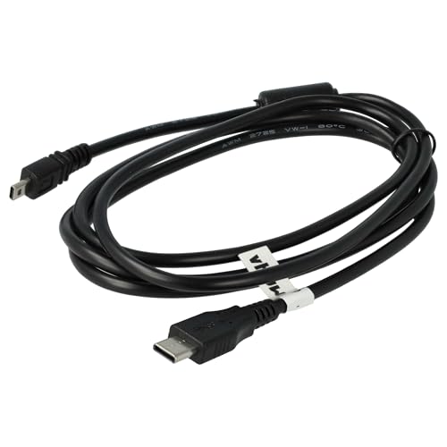 vhbw USB-C-Kabel Datenkabel kompatibel mit Sony Alpha DSLR-A200 Kamera, Camcorder, 150 cm von vhbw