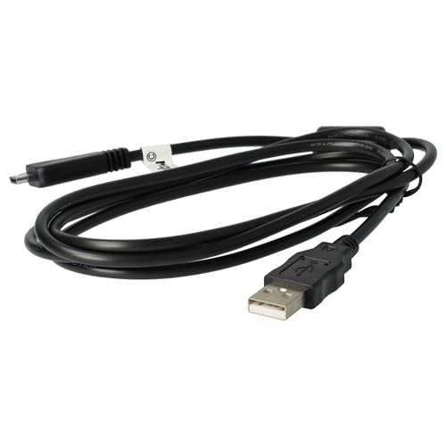 vhbw USB Datenkabel Daten Kabel kompatibel mit SONY Cybershot DSC-WX9, DSC-WX30, DSC-HX100, DSC-HX100V ersetzt VMC-MD3 ohne AV-Funktion von vhbw