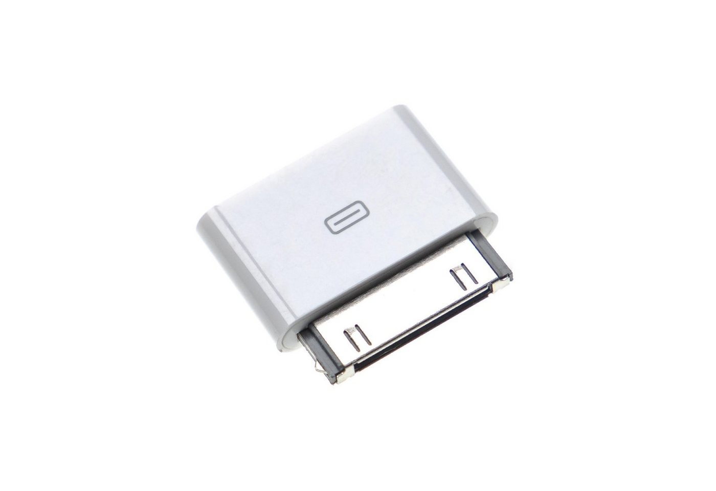 vhbw USB-Kabel, Micro-USB, 1x 30-Pin Konnektor, 1x Micro-USB Buchse, passend für Apple iPhone 4GB, 8GB, 4S Smartphone von vhbw
