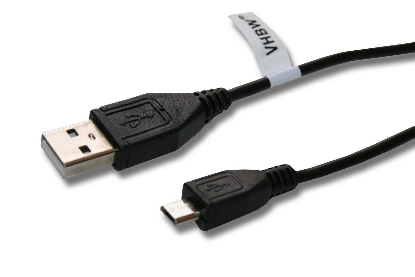 vhbw USB-Kabel, Micro-USB, passend für Panasonic HC-VX980, HC-W850, HC-VX989, HC-W570, HC-W580 Kamera von vhbw