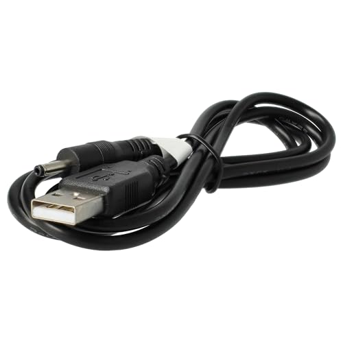 vhbw USB Kabel Datenkabel 2in1 Ladekabel 100cm kompatibel mit Doro PhoneEasy 341 gsm Telefon schwarz von vhbw