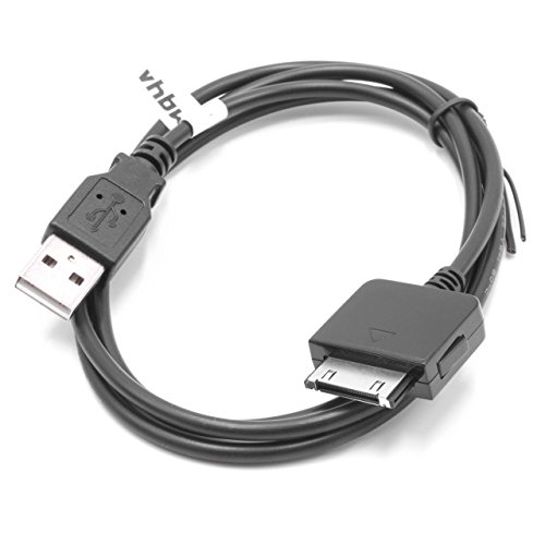 vhbw USB Kabel Ladekabel 1m kompatibel mit MP3-Player, Media-Player Microsoft Zune 1. Generation, 2. Generation, HD, 4GB, 8GB, 16GB, 30GB, 32GB, 80GB, 120GB von vhbw