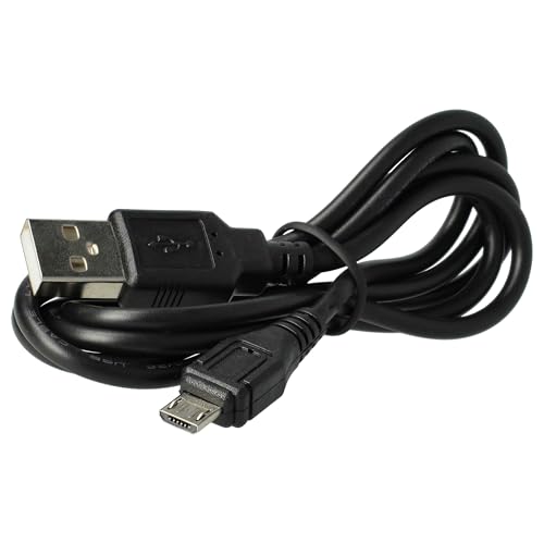 vhbw USB Kabel auf Micro-USB 1m schwarz kompatibel mit Sony DSC-RX10 IV (DSC-RX10M4), DSC-RX100 VI (RX100M6 / RX100 6), DSC-RX100M5 (RX100 V) von vhbw