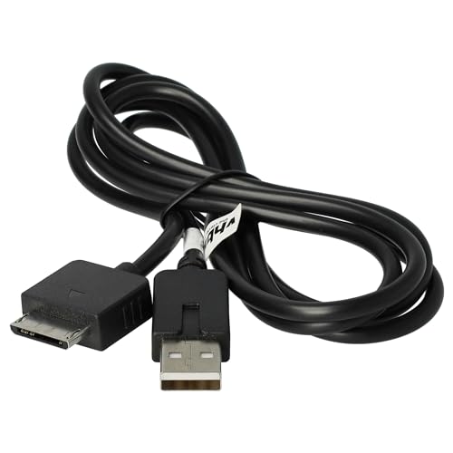 vhbw USB Kabel kompatibel mit Sony Playstation Portable Go PSP-N1000, PSP-N1001, PSP-N1002-2in1 Datenkabel/Ladekabel 1,2m lang von vhbw