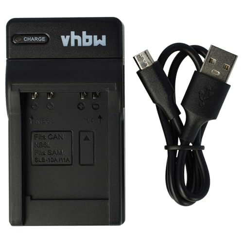 vhbw USB Ladegerät kompatibel mit Canon NB-6L Kamera Camcorder/Akku - Ladeschale, Ladeanzeige, 4,2 V vhbw USB Ladegerät kompatibel mit Canon NB-6L Kamera Camcorder/Akku - Ladeschale, Ladeanzeige, 4,2 V von vhbw