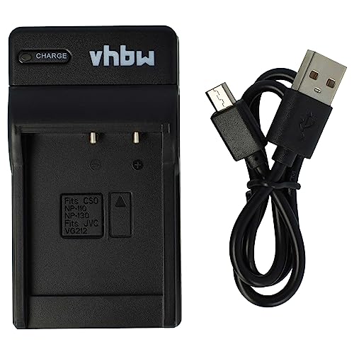 vhbw USB Ladegerät kompatibel mit JVC GZ-VX705, GZ-VX715, GZ-VX715L, BN-VG212 Kamera Camcorder/Akku - Ladeschale, Ladeanzeige, 4,2 V vhbw USB Ladegerät kompatibel mit JVC GZ-VX705, GZ-VX715, GZ-VX715L, BN-VG212 Kamera Camcorder/Akku - Ladeschale, Ladeanzeige, 4,2 V von vhbw