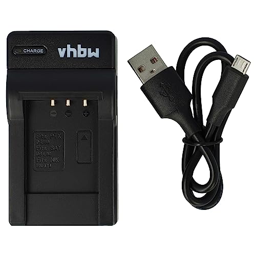 vhbw USB Ladegerät kompatibel mit Nikon CoolPix S2900, S3100, S32, S3200 Kamera Camcorder Action Cam-Akku - Ladeschale von vhbw