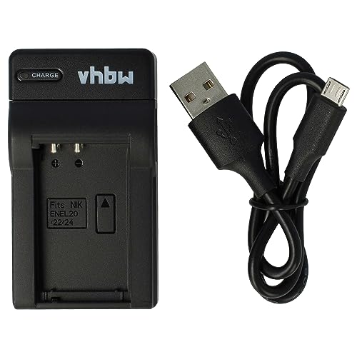 vhbw USB Ladegerät kompatibel mit Nikon Coolpix P1100 Kamera Camcorder/Akku - Ladeschale, Ladeanzeige, 8,4 V vhbw USB Ladegerät kompatibel mit Nikon Coolpix P1100 Kamera Camcorder/Akku - Ladeschale, Ladeanzeige, 8,4 V von vhbw