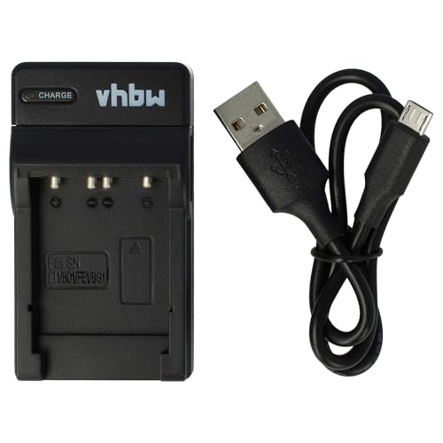 vhbw USB Ladegerät kompatibel mit Sony Cybershot DSC-WX1, DSC-T7, DSC-T7B, DSC-T7S Kamera Camcorder/Akku - Ladeschale, Ladeanzeige, 4,2 V vhbw USB Ladegerät kompatibel mit Sony Cybershot DSC-WX1, DSC-T7, DSC-T7B, DSC-T7S Kamera Camcorder/Akku - Ladeschale, Ladeanzeige, 4,2 V von vhbw