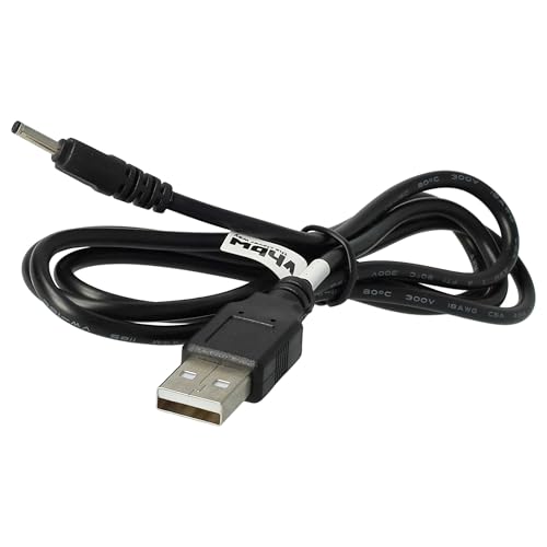 vhbw USB-Ladekabel kompatibel mit Flytouch 7, 3, 6 Tablet - 100 cm, Schwarz von vhbw