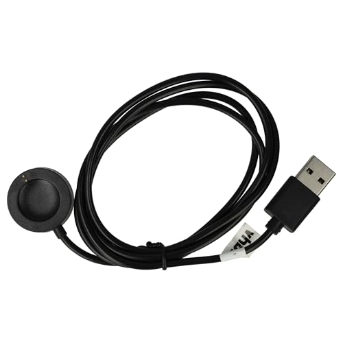 vhbw USB Ladekabel kompatibel mit Fossil Smartwatch Gen 5 Carlyle Men Smartwatch, Fitnesstracker - Ladestation, Schwarz, magnetisch, 100 cm vhbw USB Ladekabel kompatibel mit Fossil Smartwatch Gen 5 Carlyle Men Smartwatch, Fitnesstracker - Ladestation, Schwarz, magnetisch, 100 cm von vhbw