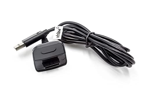 vhbw USB-Ladekabel kompatibel mit Microsoft Xbox 360 Spielekonsole - Kabel, 1,4 m von vhbw