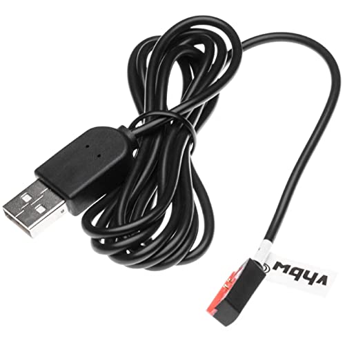 vhbw USB Ladekabel kompatibel mit Pebble Steel Smartwatch, Fitnesstracker - Ladestation Schwarz, 120 cm vhbw USB Ladekabel kompatibel mit Pebble Steel Smartwatch, Fitnesstracker - Ladestation Schwarz, 120 cm von vhbw