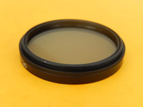 vhbw Universal Polarisationsfilter für Kamera Objektive mit 37mm Filtergewinde - Zirkularer Polfilter (CPL), Schwarz von vhbw